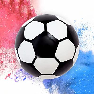 Revéler le sexe Les accessoires de confetti Poudre de remplissage 14*14*14cm Football pour les célébrations de bébé