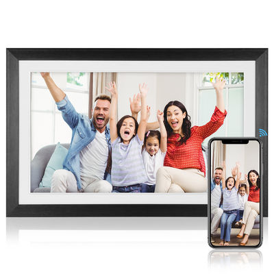 Cadre photo numérique de famille de luxe 10 pouces IPS Affichage 1920X1080 Photo numérique vidéo HD