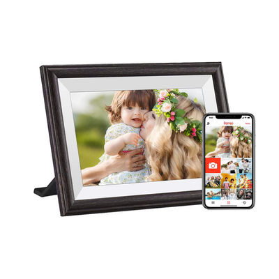 Fourniture en vrac 10 pouces 16g WiFi LCD Vidéo en nuage Télécharger Frameo Cadre photo numérique