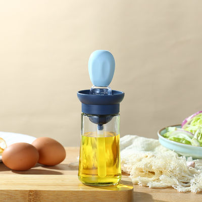 Bouteille de verre supérieur de mesure d'huile et de vinaigre pour cuisine 6,45*20 cm