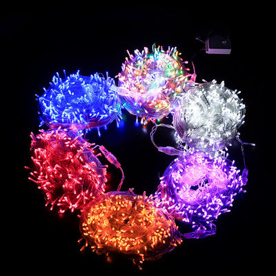 Couleur de rêve lumières de Noël chaîne 10 leds / m 5m 10m PVC imperméable à l'eau dirigée