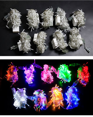 Couleur de rêve lumières de Noël chaîne 10 leds / m 5m 10m PVC imperméable à l'eau dirigée