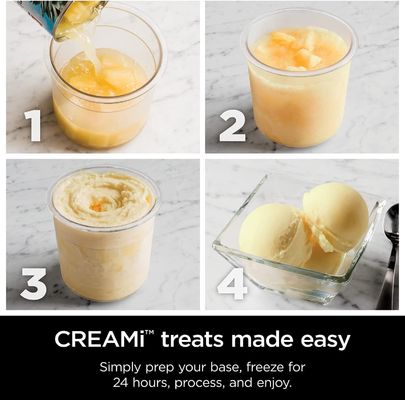 Containers de crème glacée pour la série NC299AMZ NC300s réutilisables et écologiques