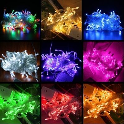 Résistant à l'eau extérieur 300m Violets lumières de fées LED courroie guirlande pour la décoration de Noël