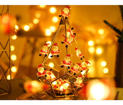 Fairy Star Lights LED String Noir Des lumières de Noël décorations avec logo personnalisé