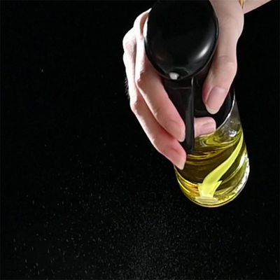 Distributeur d'huile et de vinaigre pour BBQ Accessoires de cuisine Outils de cuisson en verre blanc