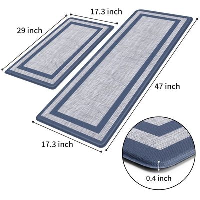 Tapis antidérapant pour cuisine, bureau et salle de bain