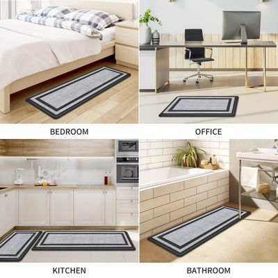 Tapis antidérapant pour cuisine, bureau et salle de bain