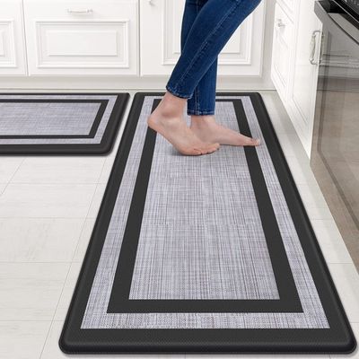 Tapis de cuisine rembourré étanche PVC tapis souples antidérapants pour bureau