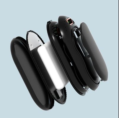 Logo personnalisé C308 Magnétique deux packs chauffant à main ultra mince et rechargeable