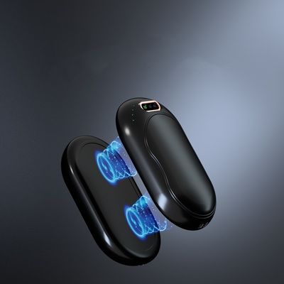 Logo personnalisé C308 Magnétique deux packs chauffant à main ultra mince et rechargeable