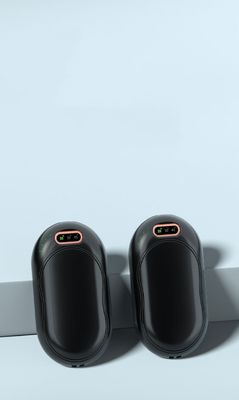 Logo personnalisé C308 Magnétique deux packs chauffant à main ultra mince et rechargeable