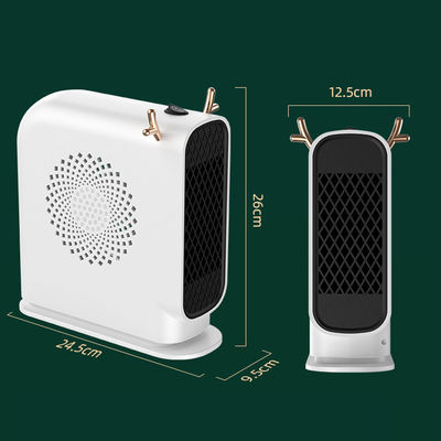 Appareil de chauffage électrique à faible bruit de 500 W pour la maison et le bureau