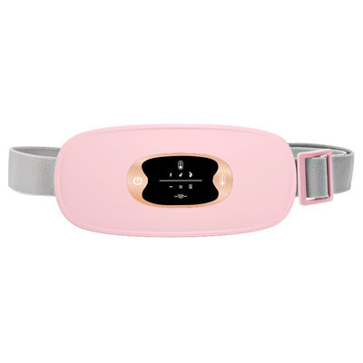 Soulagement de la douleur des crampes Pad de chauffage menstruel intelligent avec modèle rechargeable et ceinture de massage