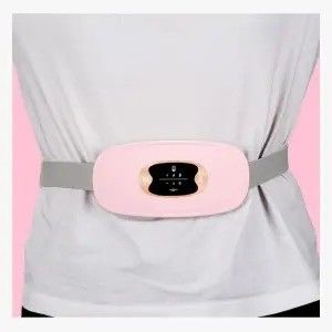 Soulagement de la douleur des crampes Pad de chauffage menstruel intelligent avec modèle rechargeable et ceinture de massage