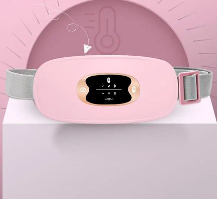 Soulagement de la douleur des crampes Pad de chauffage menstruel intelligent avec modèle rechargeable et ceinture de massage