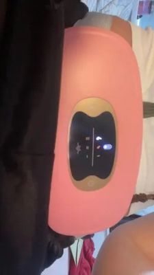Soulagement de la douleur des crampes Pad de chauffage menstruel intelligent avec modèle rechargeable et ceinture de massage