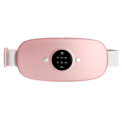 Soulagement de la douleur des crampes Pad de chauffage menstruel intelligent avec modèle rechargeable et ceinture de massage