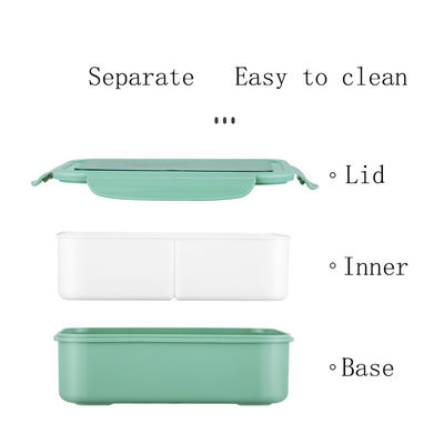 Production Cuillère/Forteil/Couteau/Bouquets de cuisson sans BPA 1400 ML PP5 Boîte à lunch pour enfants/adultes