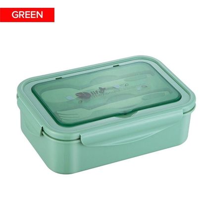 Production Cuillère/Forteil/Couteau/Bouquets de cuisson sans BPA 1400 ML PP5 Boîte à lunch pour enfants/adultes