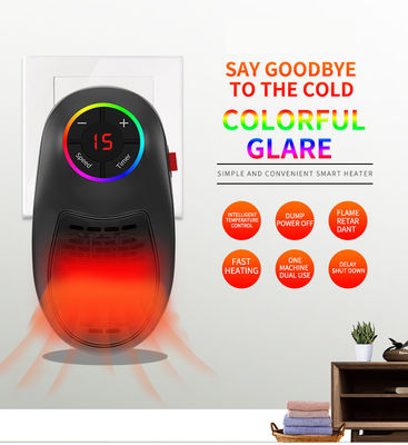 0.5kg Résistant au chauffage par mur Résistant au chauffage électrique portable pour jardin Petit chauffage d'hiver