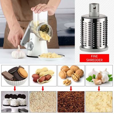 Coupeuse manuelle multifonctionnelle en acier inoxydable bleu ciel pour outils à fruits et légumes