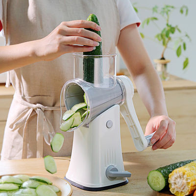 Multifonctionnel 5 en 1 découpage de légumes avec rouleau rotatif type râpeur déchiqueteur