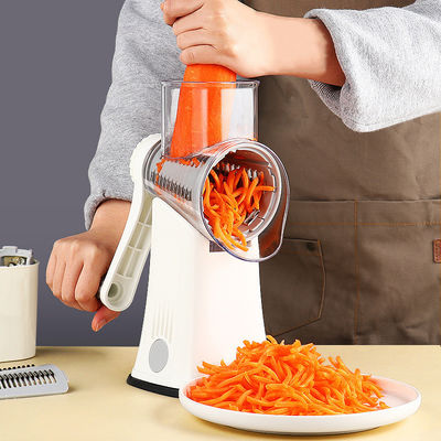 Multifonctionnel 5 en 1 découpage de légumes avec rouleau rotatif type râpeur déchiqueteur