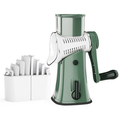 Outils de cuisine durables Gratteurs rotatifs 5 en 1 pour hacher et râper les légumes