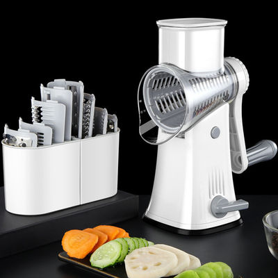 Outils de cuisine durables Gratteurs rotatifs 5 en 1 pour hacher et râper les légumes