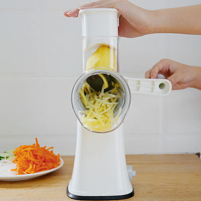 Outils de cuisine durables Gratteurs rotatifs 5 en 1 pour hacher et râper les légumes