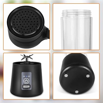 2/4/6 Blades Mini USB rechargeable maison mélangeur et mélangeur pour le jus vert portable