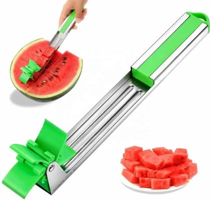 Coupeuse de pastèque en acier inoxydable, coupeuse de jus rafraîchissante