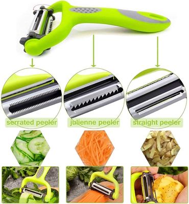 Accueil Cuisine acier inoxydable Fruit pomme rotative pomme de terre carotte légumes éplucheur pivotant