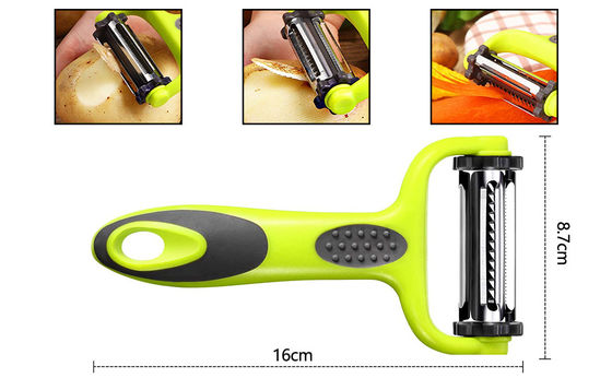 Accueil Cuisine acier inoxydable Fruit pomme rotative pomme de terre carotte légumes éplucheur pivotant