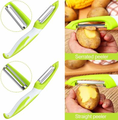 Couteau à éplucher en acier inoxydable multifonctionnel pour cuisine 19*2,5*2cm OEM/ODM accepté