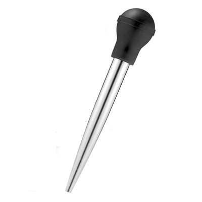 304 acier inoxydable tube d'assaisonnement par goutte à goutte en silicone pour barbecue