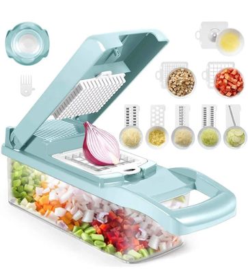 Logo personnalisé en acier inoxydable 8 lames Pomme de terre Oignon Chopper alimentaire Mandoline trancheuse de légumes