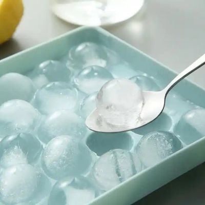 Plateau de glace en plastique en PP pour le chocolat 33/18 cellules moule de fabrication de boîtes de glace rondes