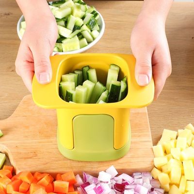 Coupeuse à mandoline en acier inoxydable 2 en 1 Coupeuse de légumes pour couper durablement