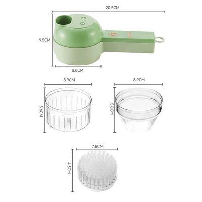 Coupeuse de légumes en acier inoxydable ABS PP PC avec broyeuse à viande et concasseur à ail