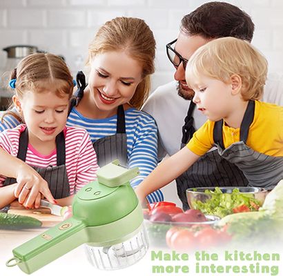 Coupeuse de légumes en acier inoxydable ABS PP PC avec broyeuse à viande et concasseur à ail