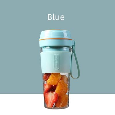 Juicer électrique à charge USB portable de 280 ml pour la maison 4 lames Juicer de légumes et de fruits