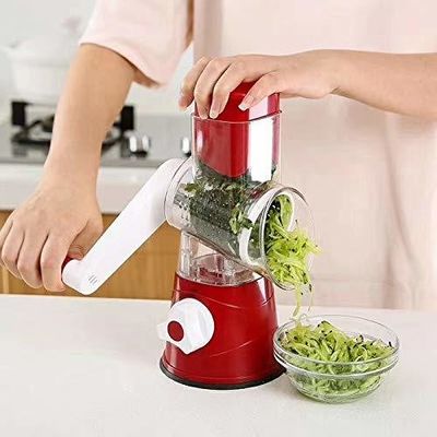 Préparez efficacement les aliments avec notre râpeuse rotative en acier inoxydable ABS 430 multifonctionnelle