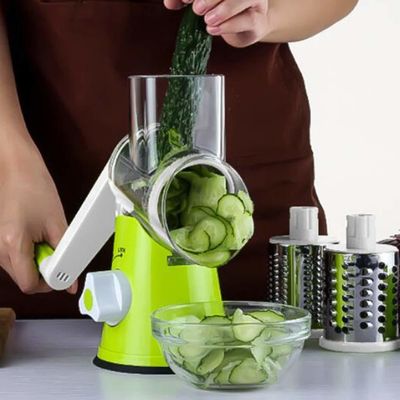 Préparez efficacement les aliments avec notre râpeuse rotative en acier inoxydable ABS 430 multifonctionnelle
