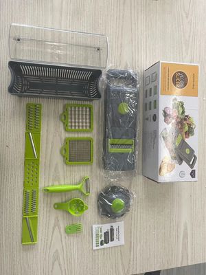 Logo personnalisé Chopper de légumes à main grilleuse à trancher pour la préparation de cuisine multifonction