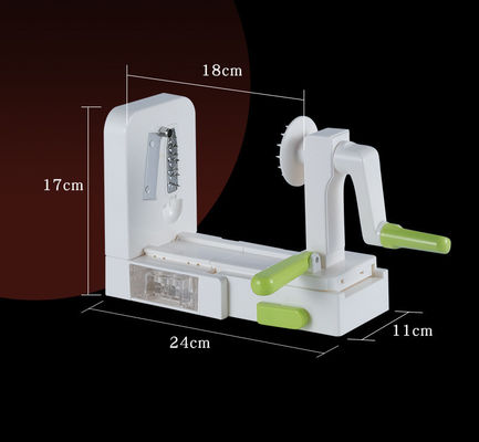 Améliorer la cuisson avec 5 lames de coupe à épiler de légumes ABS PS TPR 420 en acier inoxydable