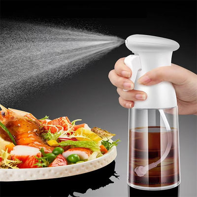 Logo personnalisé 230 ml Sprayer de vinaigre de verre Spray d'huile d'olive Bouteille Mister pour les outils ménagers