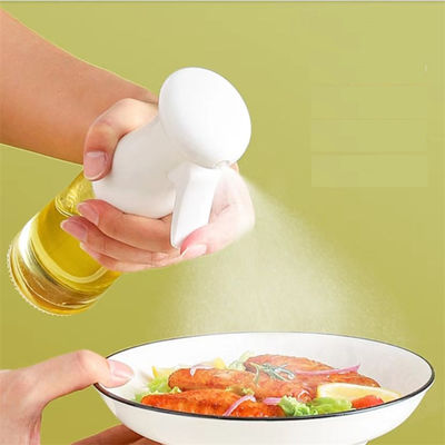 Logo personnalisé 230 ml Sprayer de vinaigre de verre Spray d'huile d'olive Bouteille Mister pour les outils ménagers