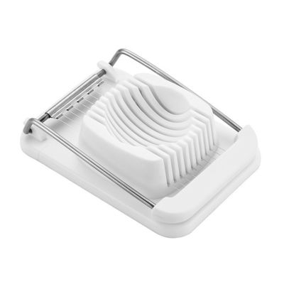 Coupeuse d'œufs durable Fil en acier inoxydable Diviseur d'œufs poché Cuisine ménager